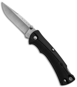 Buck Bucklite Max Lockback Knife Black GRN (3" Satin) 0482BKS