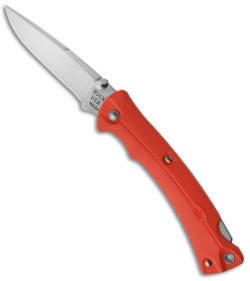 Buck Bucklite Max Small Folding Knife Orange (2.75" Satin Plain) 0484ORS