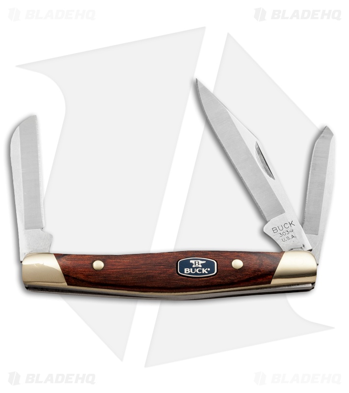 Buck Cadet Knife 3.25" Rosewood Dymondwood 0303RWS