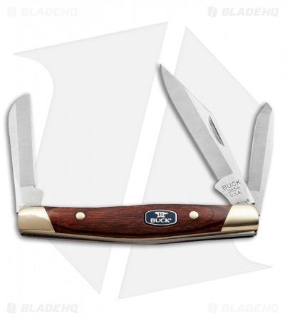 Buck Cadet Knife 3.25" Rosewood Dymondwood 0303RWS
