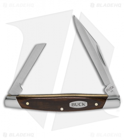 Buck Deuce Knife 2.625" Woodgrain 0375BRS