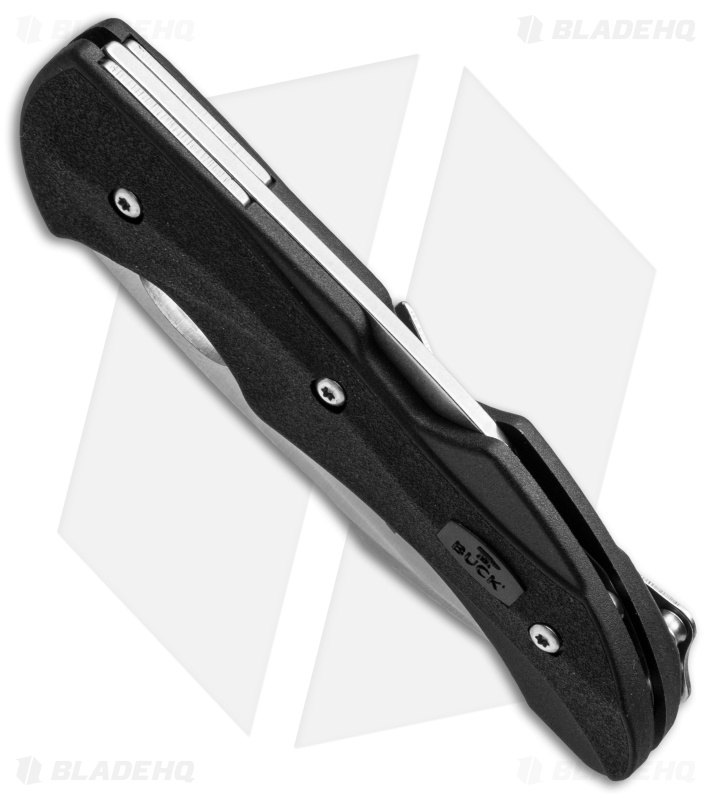 Buck Knives 289 Fluid Lockback Knife Black GRN (3" Satin) 0289BKS-B