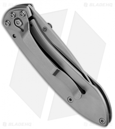 Buck Nobleman Frame Lock Knife Stainless Steel (2.625" Satin) 0327SSS 