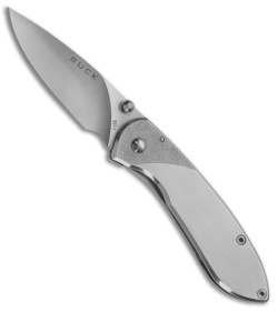 Buck Nobleman Frame Lock Knife Stainless Steel (2.625" Satin) 0327SSS 