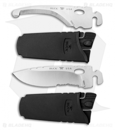 Buck 550 Selector 2.0 Interchangeable Blade Lockback Knife (3.75" Satin) 0550BKS