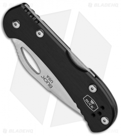 Buck Mini SpitFire Lockback Knife Black (2.75" Satin)   0726BKS
