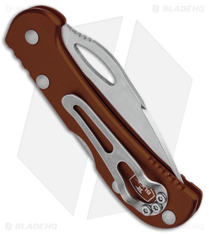 Buck Mini SpitFire Lockback Knife Brown (2.75" Satin) 0726BRS