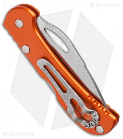 Buck Mini SpitFire Lockback Knife Orange (2.75" Satin) 0726ORS