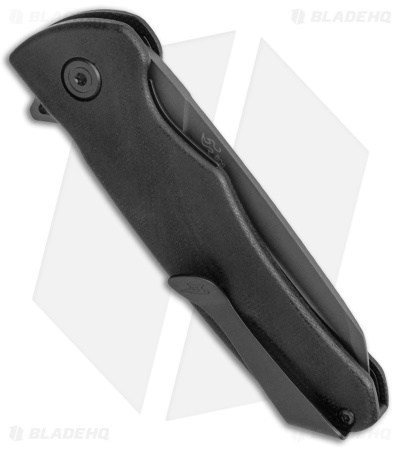 Buck Sprint OPS Liner Lock Knife Pro Black Canvas Micarta (3" Black) 0843BKS