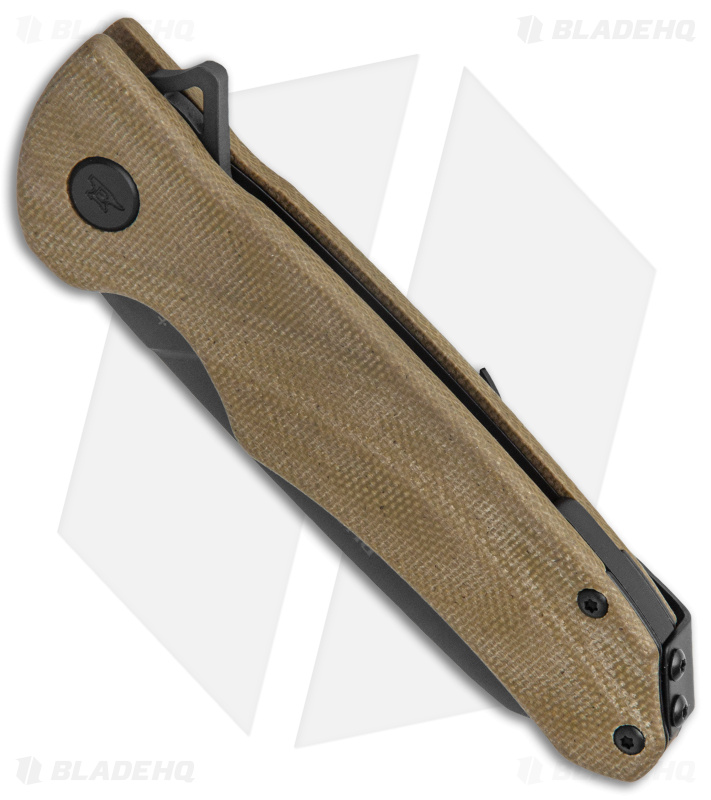 Buck Sprint OPS Liner Lock Knife Pro Green Canvas Micarta (3" Black) 0843GRS