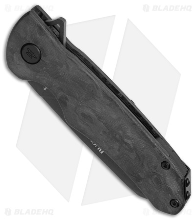 Buck Sprint OPS Liner Lock Knife Pro Marble Carbon Fiber (3" Black) 0843CFS