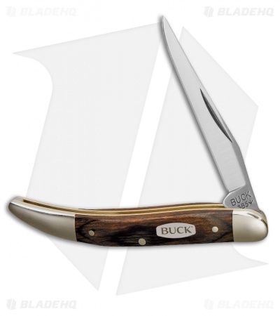 Buck Toothpick Knife 3" Woodgrain 0385BRS