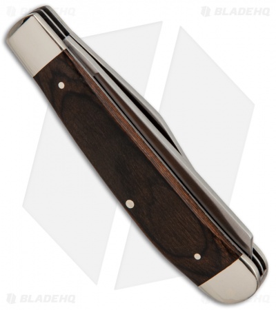 Buck Trapper Knife 3.5" Woodgrain 0382BRS