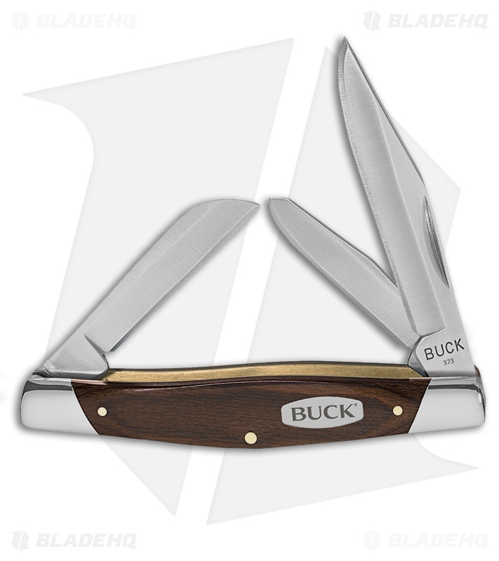 Buck Trio Knife 3.25" Woodgrain 0373BRS