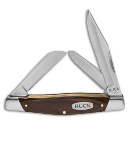 Buck Trio Knife 3.25" Woodgrain 0373BRS