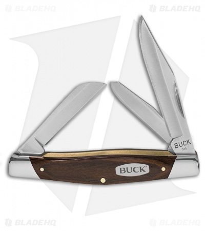 Buck Trio Knife 3.25" Woodgrain 0373BRS