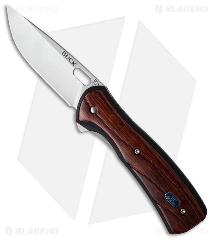Buck Vantage Avid Large Knife Rosewood Dymondwood (3.25" Satin) 0346RWS