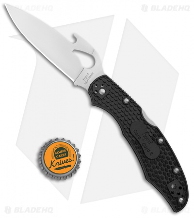 Byrd Cara Cara 2 Lockback Knife w/ Emerson Opener FRN (3.75" Satin) BY03PBK2W