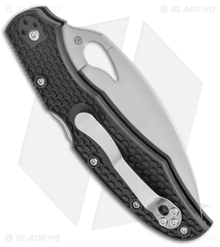 Byrd Cara Cara 2 Lockback Knife Wharncliffe Black FRN (3.8" Satin) BY03PBKWC2