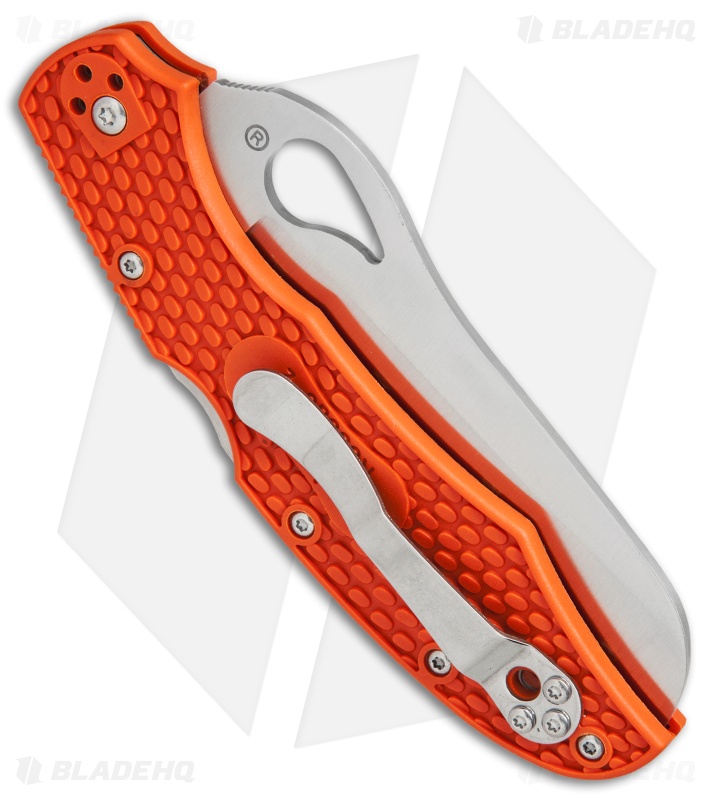 Byrd Cara Cara Rescue 2 Lockback Knife Orange FRN (3.94" Satin Serr) BY17SOR2