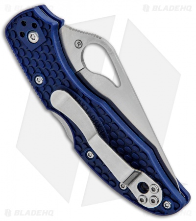 Byrd Meadowlark 2 Lockback Knife Blue FRN (2.84" Satin Serr) BY04PSBL2