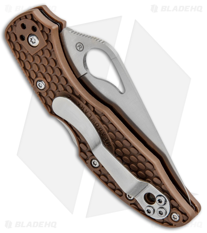 Byrd Meadowlark 2 Lockback Knife Brown FRN (2.84" Satin) BY04PBN2