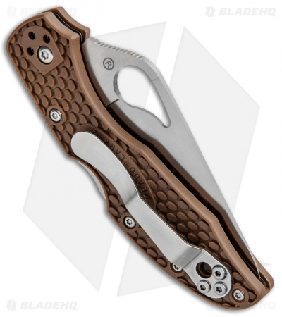 Byrd Meadowlark 2 Lockback Knife Brown FRN (2.84" Satin) BY04PBN2