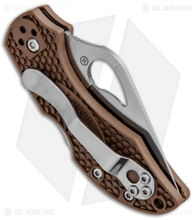 Byrd Robin 2 Lockback Knife Brown FRN (2.375" Satin) BY10PBN2