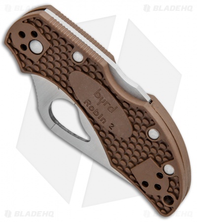 Byrd Robin 2 Lockback Knife Brown FRN (2.375" Satin) BY10PBN2