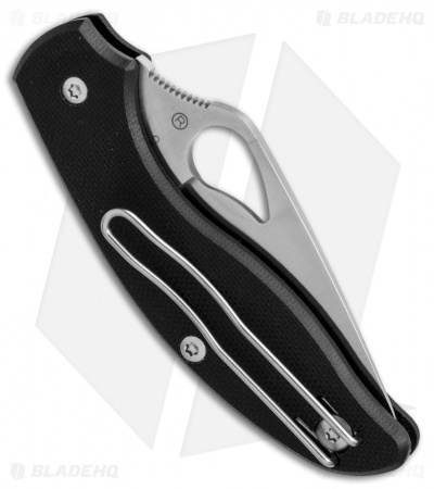 Byrd Tern Slip Joint Knife Black G-10 (2.75" Satin) BY23GP