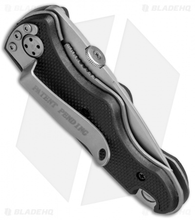 Camillus Camco DP Speed Assist Liner Lock Knife Black GFN (2.7" Satin)
