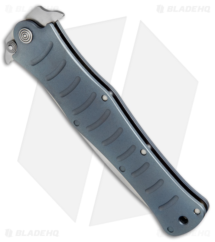 Camillus Cuda Maxx Spear Point Frame Lock Knife Blue Titanium (5.4" Satin)