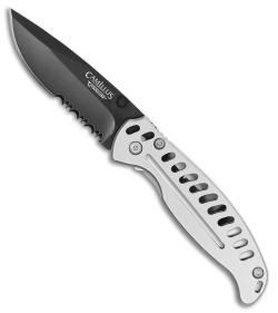 Camillus EDC3 Liner Lock Knife Gray (3" Black) 19166 