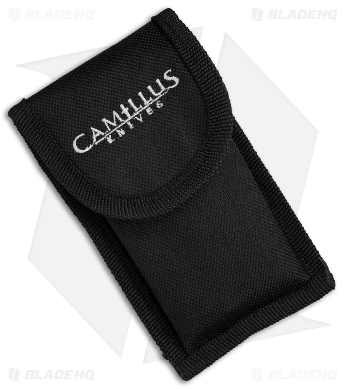 Camillus HEAT Spring Assisted Knife Black Zytel (3.5" Satin)
