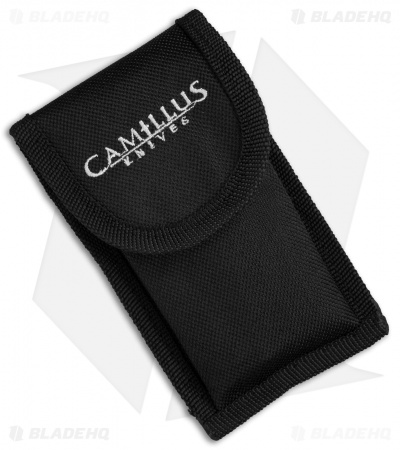 Camillus HEAT Spring Assisted Knife Black Zytel (3.5" Satin)