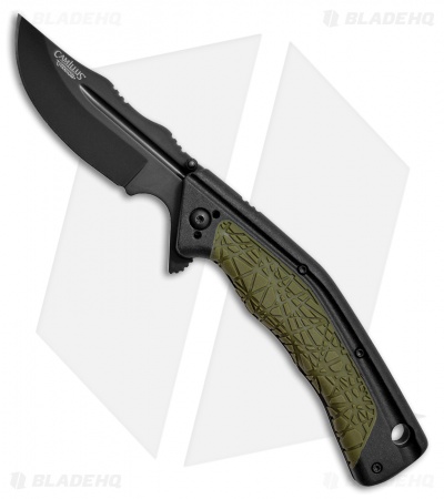 Camillus Titan FK-7 Liner Lock Knife Green FRN (2.75