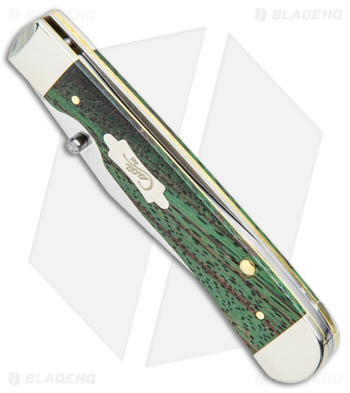 Case Cutlery TrapperLock Kickstart Assisted Opening Knife 4.25" Green