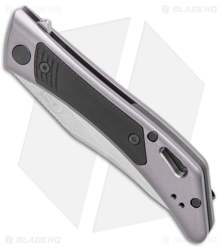 Case Shark Tooth Knife | Dark Gray Aluminum/G-10 - Blade HQ