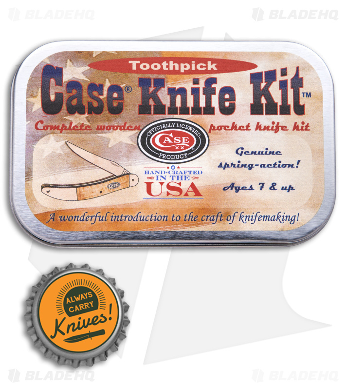 Case Wooden Toothpick Knife Kit (10096W)