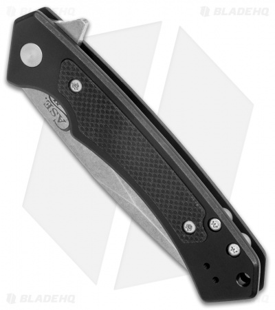 Case Cutlery Marilla Frame Lock Knife Black Aluminum (3.4" Stonewash) 25880
