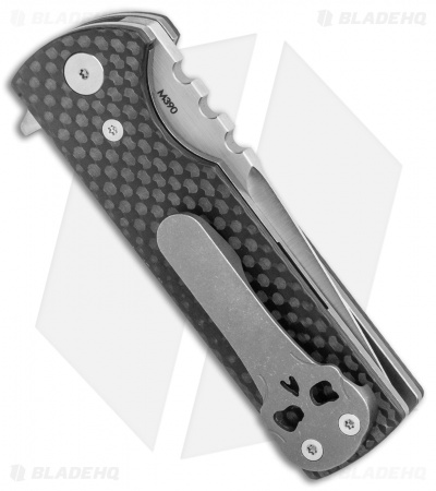 Chaves T.A.K. Liner Lock Knife Drop Point Carbon Fiber (2.75" Satin)