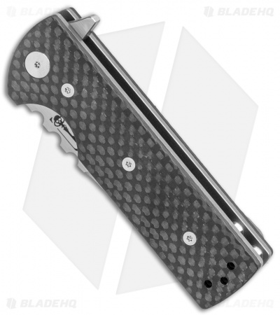 Chaves T.A.K. Liner Lock Knife Drop Point Carbon Fiber (2.75" Satin)