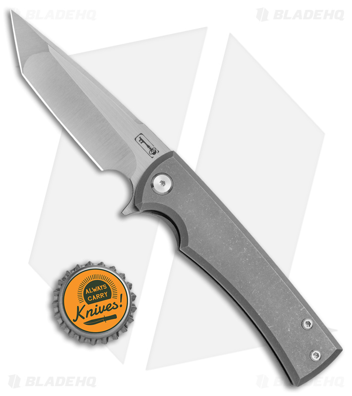 Chaves Liberation Street Tanto Knife Titanium SW - Blade HQ