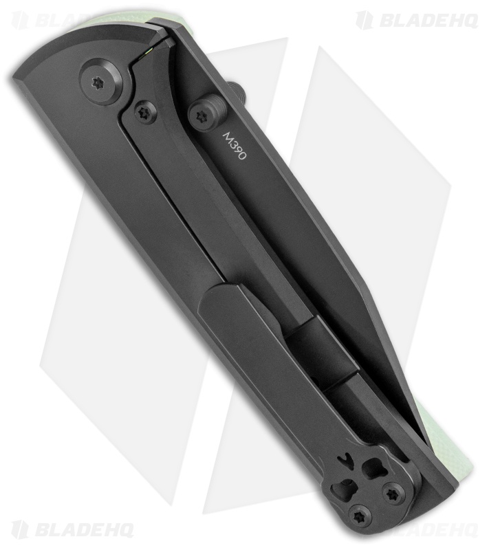 Chaves Scapegoat Street Frame Lock Knife Jade G-10  (3.5" Black) BHQ