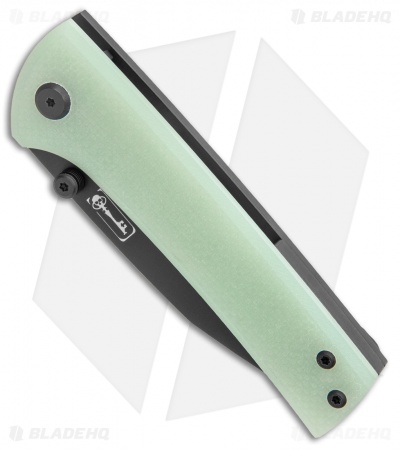 Chaves Scapegoat Street Frame Lock Knife Jade G-10  (3.5" Black) BHQ