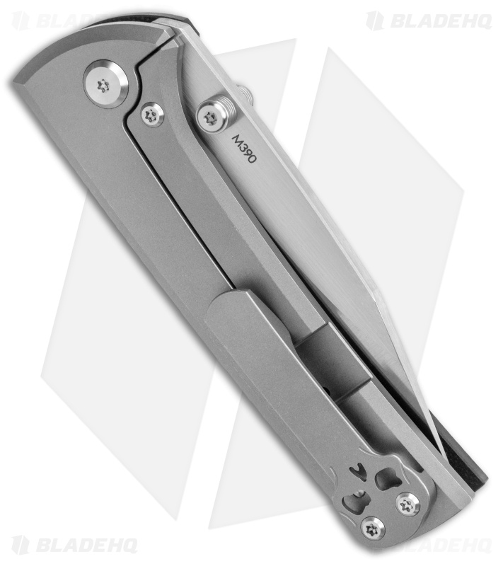 Chaves Scapegoat Street Frame Lock Knife Black G-10  (3.5" Satin)
