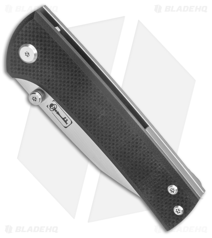Chaves Scapegoat Street Frame Lock Knife Black G-10  (3.5" Satin)