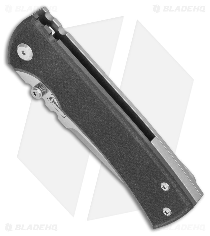 Chaves Redencion 229 Frame Lock Knife Titanium/Black G-10 (3.63" Satin)