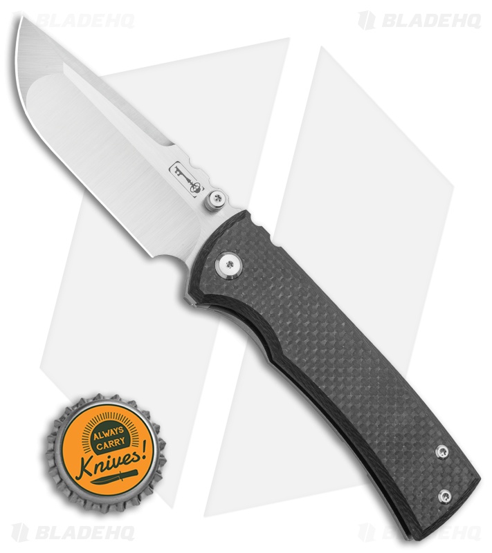 Chaves Redencion 229 Frame Lock Knife Titanium/Carbon Fiber (3.63" Satin)