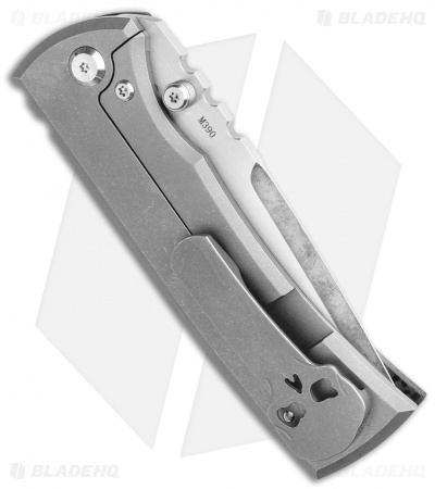 Chaves Redencion 229 Frame Lock Knife Titanium/Carbon Fiber (3.63" Satin)